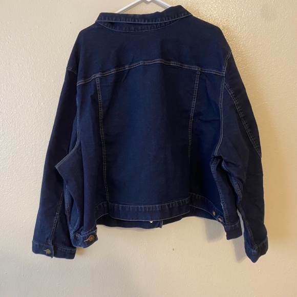 Woman Within Jean Jacket - Picture 4 of 4